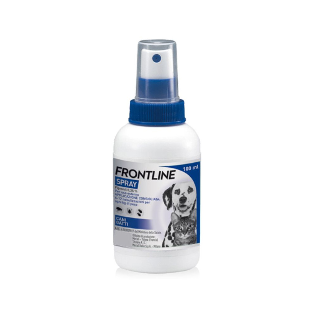 Frontline Spray Antiparassitario per Cani e Gatti – Flacone da 250 ml