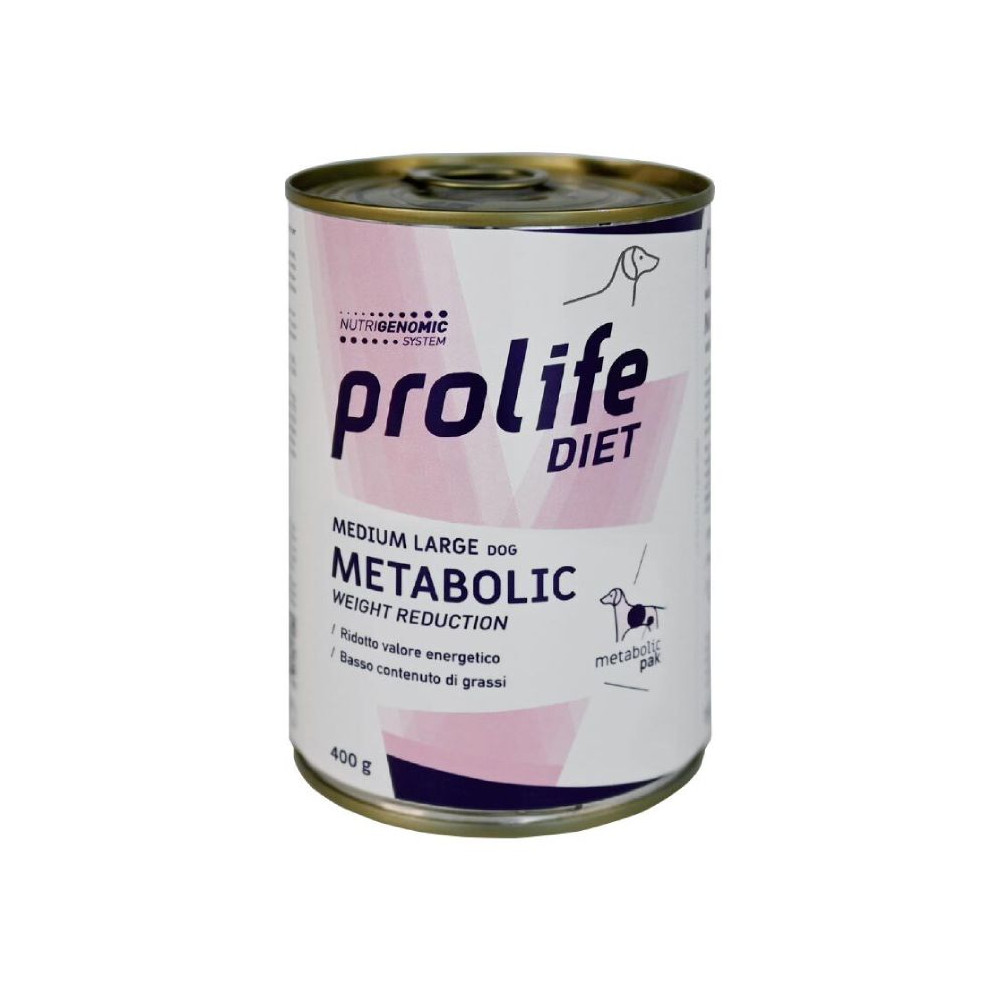 Prolife Diet Metabolic Weight Reduction Dog Adult Medium/Large - 400 g