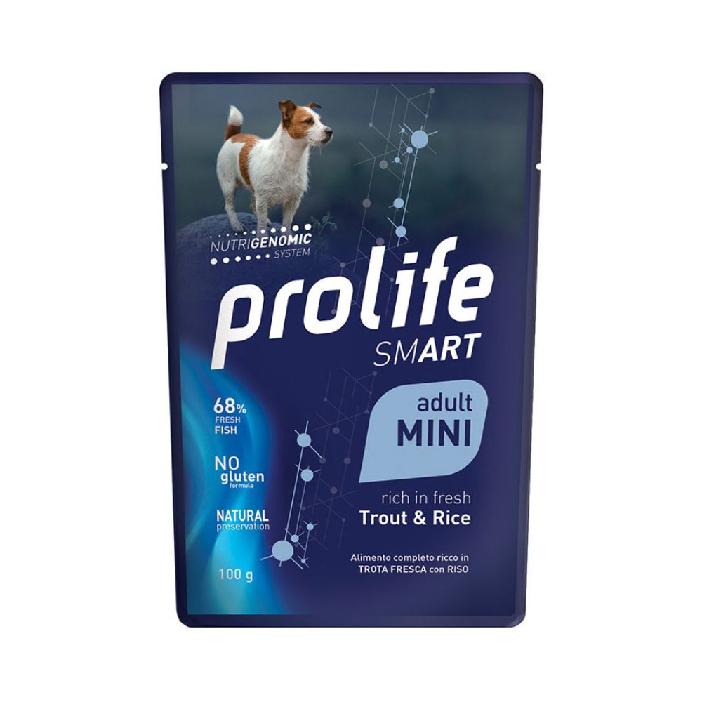 Prolife Smart Dog Adult Mini - Trota e Riso - 100 g
