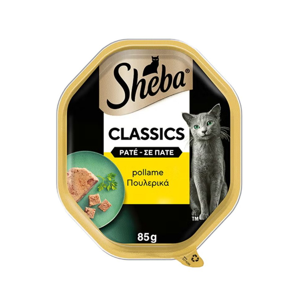 Sheba Paté Classics Cat Adult - Pollame - 85 g