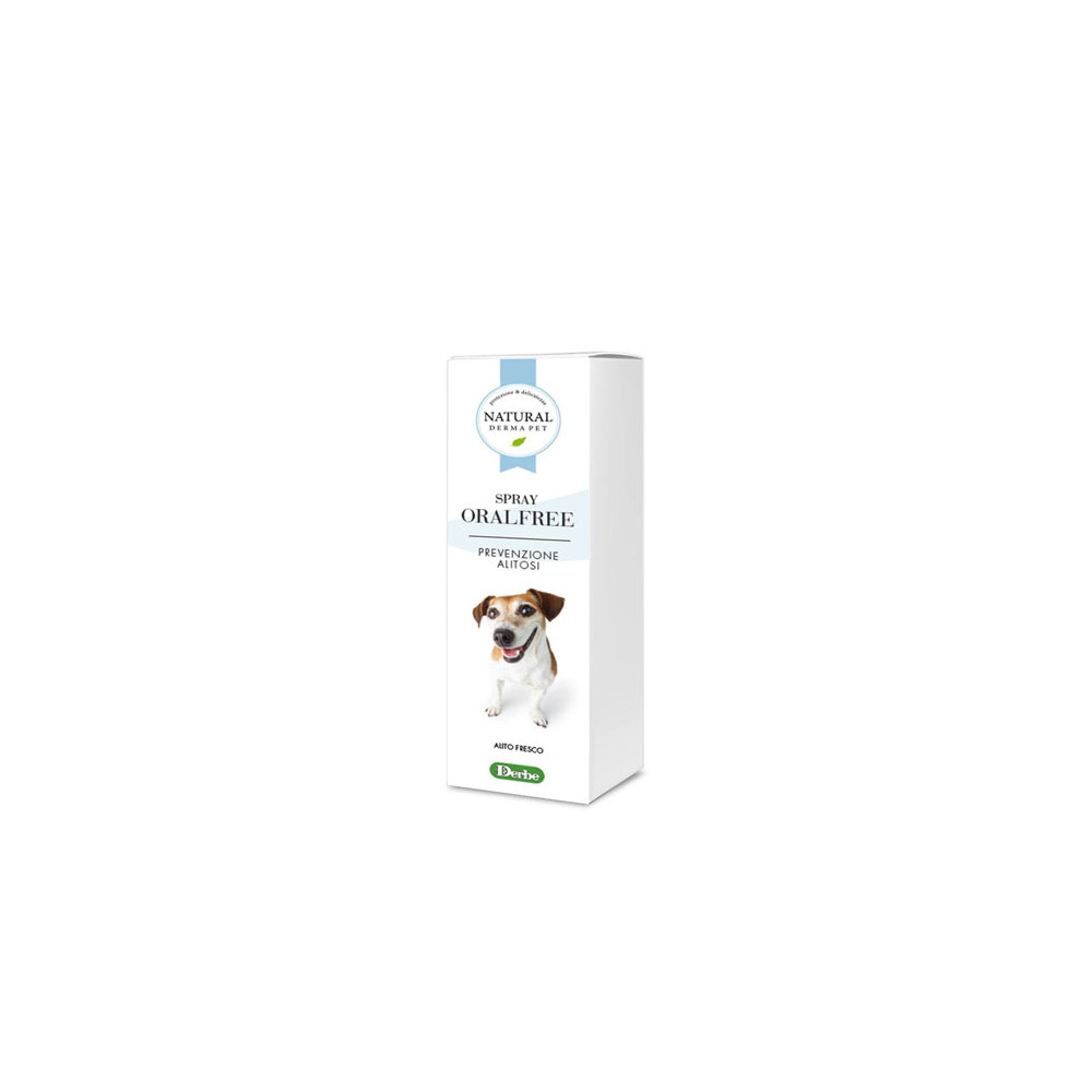 Natural Derma Pet Spray Oral Free per Cane da 30 ml