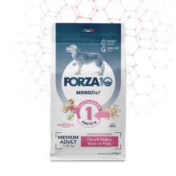 Forza10 Monodiet Dog Adult Medium - Maiale con Patate - 12 kg