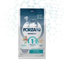 Forza10 Monodiet Dog Adult Medium - Ricco in Pesce - 12 kg