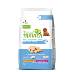Natural Trainer Mantenimento Puppy & Junior Small/Toy - Pollo - 2 kg