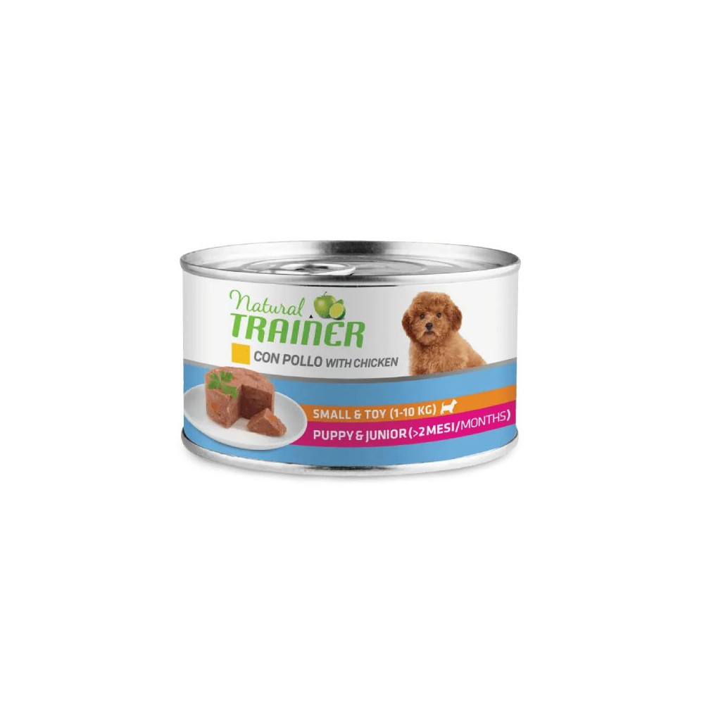 Natural Trainer Mantenimento Puppy & Junior Small/Toy - Pollo - 150 g