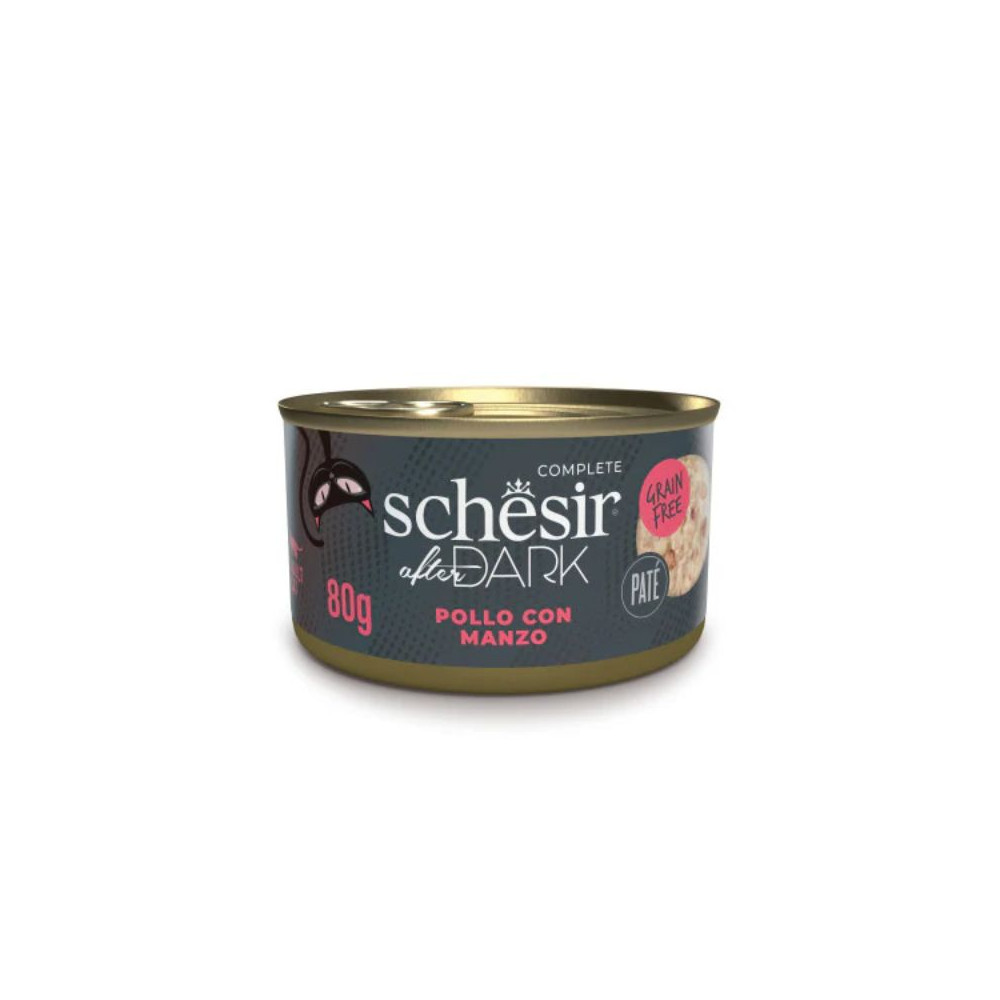 Schesir After Dark Cat Adult - Paté di Pollo e Manzo - 80 g