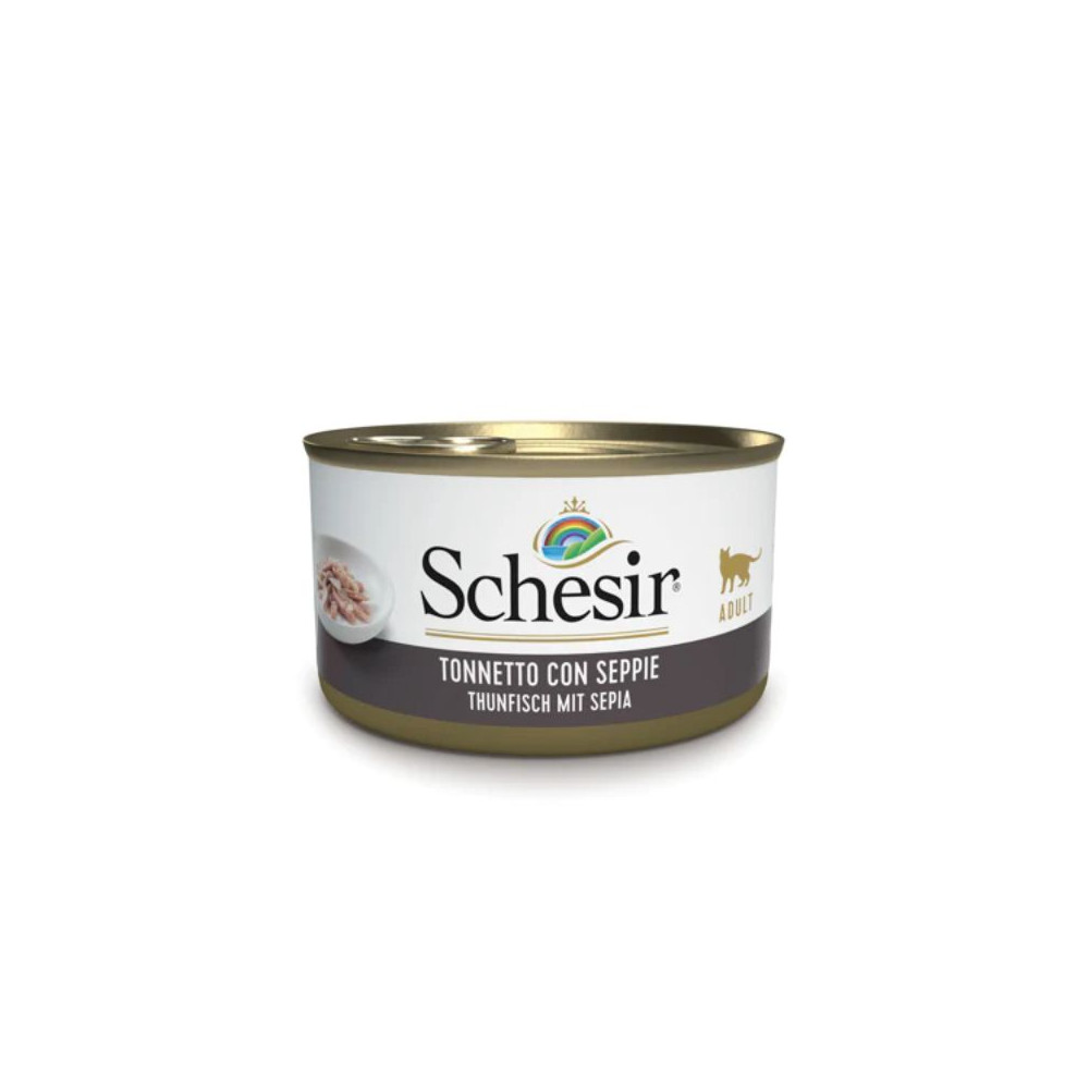 Schesir in Jelly Cat Adult - Tonnetto con Seppie in Gelatina - 85 g