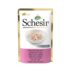 Schesir in Jelly Cat Adult - Pollo con Prosciutto in Gelatina - 85 g