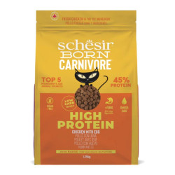 Schesir Born Carnivore Cat Adult - Pollo e Uovo - 1,25 kg