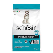 Schesir Dog Adult Medium -...