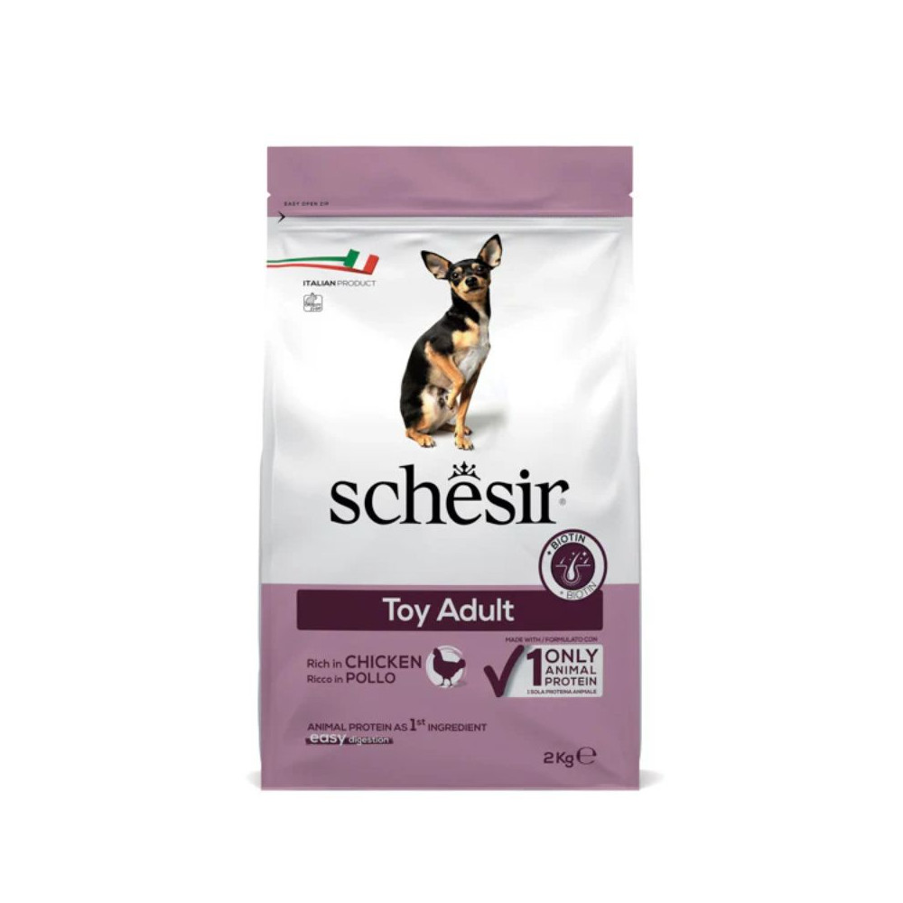 Schesir Dog Adult Toy - Ricco in Pollo - 2 kg