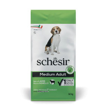Schesir Dog Adult Medium - Ricco in Agnello - 12 kg