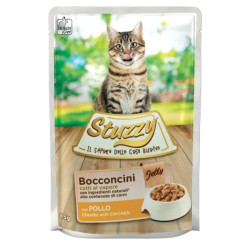 Stuzzy Bocconcini in Gelatina Cat Adult - Pollo - 85 g