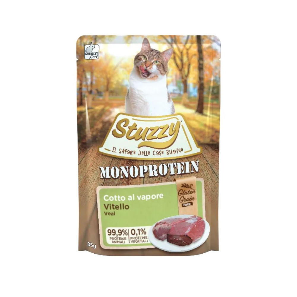 Stuzzy Monoprotein Cat Adult - Vitello - 85 g