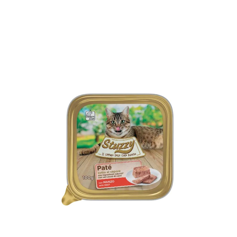Stuzzy Paté Cat Adult - Manzo - 100 g