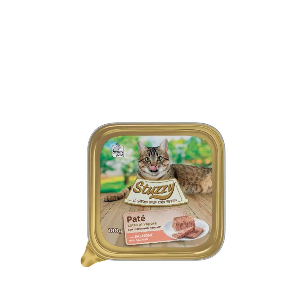 Stuzzy Paté Cat Adult - Salmone - 100 g