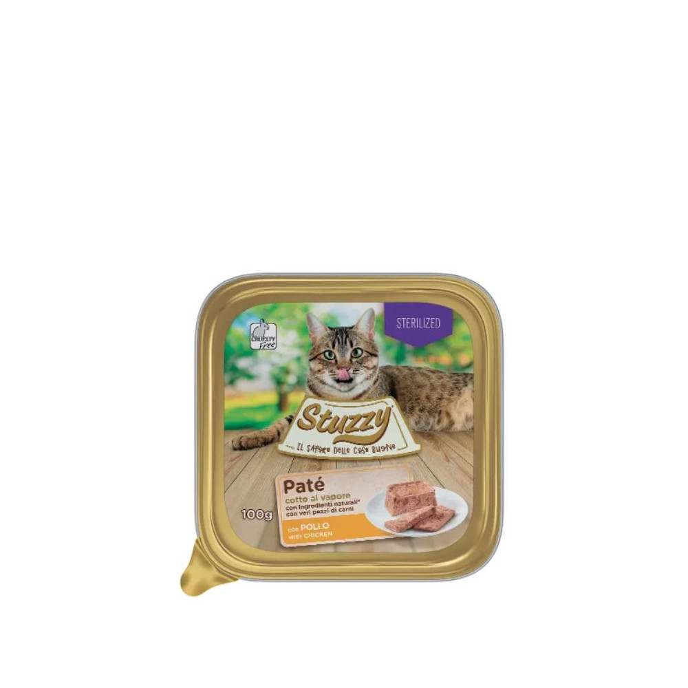 Stuzzy Paté Sterilized Cat Adult - Pollo - 100 g