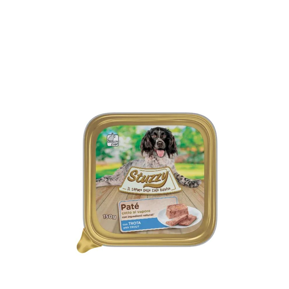 Stuzzy Paté Dog Adult - Trota - 150 g
