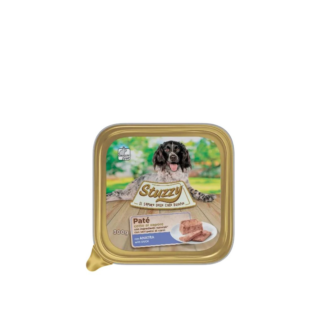 Stuzzy Paté Dog Adult - Anatra - 300 g