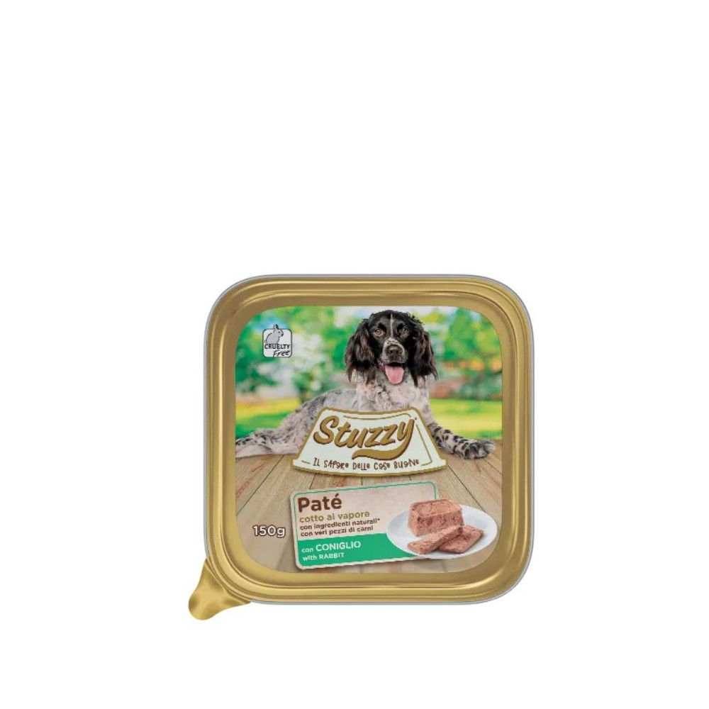 Stuzzy Paté Dog Adult - Coniglio - 150 g
