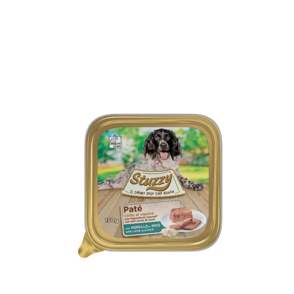 Stuzzy Paté Dog Adult - Agnello e Riso - 150 g