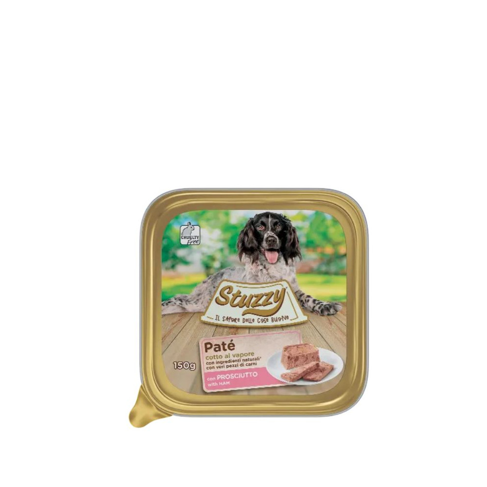 Stuzzy Paté Dog Adult - Prosciutto - 150 g