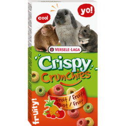 Versele-Laga Crispy Crunchies alla Frutta per Conigli e Roditori - 75 g