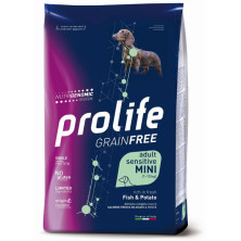 Prolife GrainFree Sensitive Dog Adult Mini - Pesce e Patate - 2 kg
