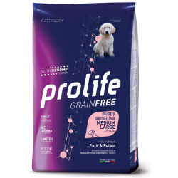 Prolife GrainFree Sensitive Puppy Medium/Large - Maiale e Patate - 2,5 kg