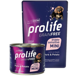 Prolife GrainFree Sensitive Puppy Mini - Maiale e Patate - 100 g