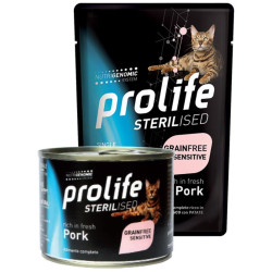 Prolife Sterilised GrainFree Cat Adult - Maiale - 85 g
