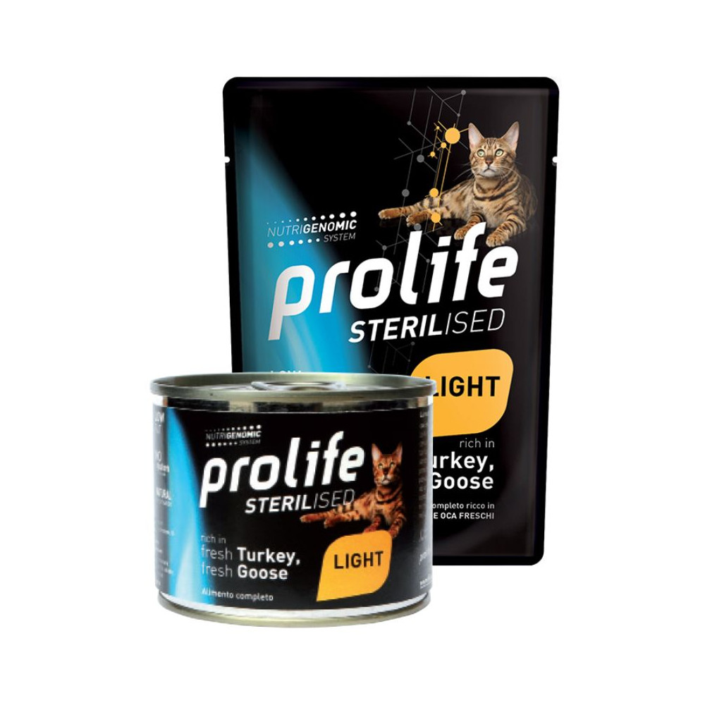 Prolife Sterilised GrainFree Cat Adult - Tacchino e Oca - 85 g