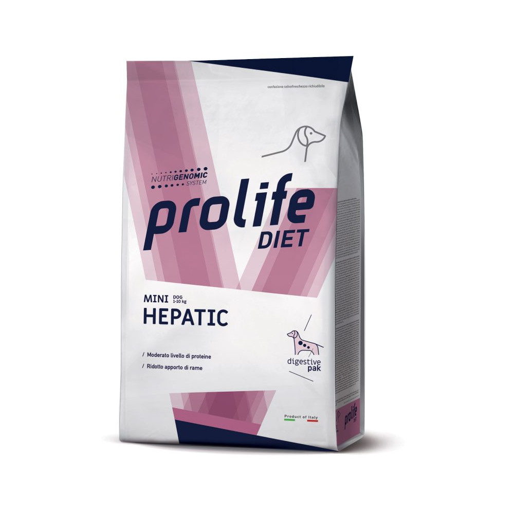 Prolife Diet Hepatic Dog Adult Mini - 1,5 kg