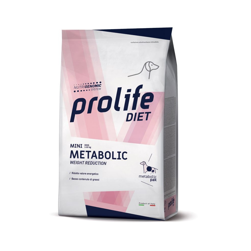 Prolife Diet Metabolic Weight Reduction Dog Adult Mini - 1,5 kg