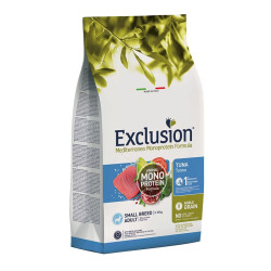 Exclusion Mediterraneo Noble Grain Dog Adult Small - Tonno - 7 kg