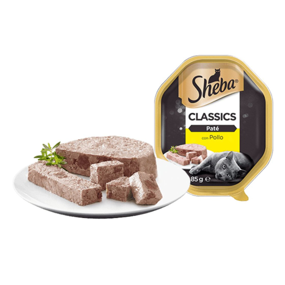 Sheba Paté Classics Cat Adult - Pollo - 85 g