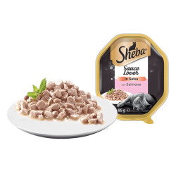Sheba Sauce Lover in Salsa Cat Adult - Salmone - 85 g