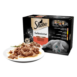 Sheba Selezione in Salsa Cat Adult - Selezione Gustosa - 12 x 85 g