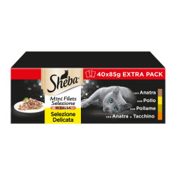 Sheba Selezione in Salsa Cat Adult - Selezione Delicata - 40 x 85 g