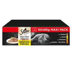 Sheba Selezione in Salsa Cat Adult - Selezione Delicata - 60 x 85 g
