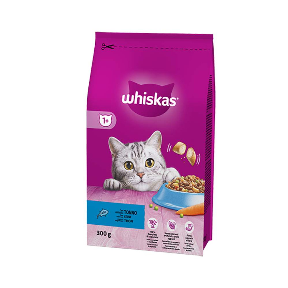 Whiskas Croccantini Cat Adult - Delizioso Tonno - 300 g