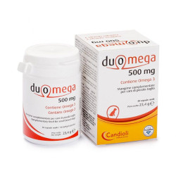 Candioli Duomega per Cani - Mangime Complementare con Omega 3 - 500 mg