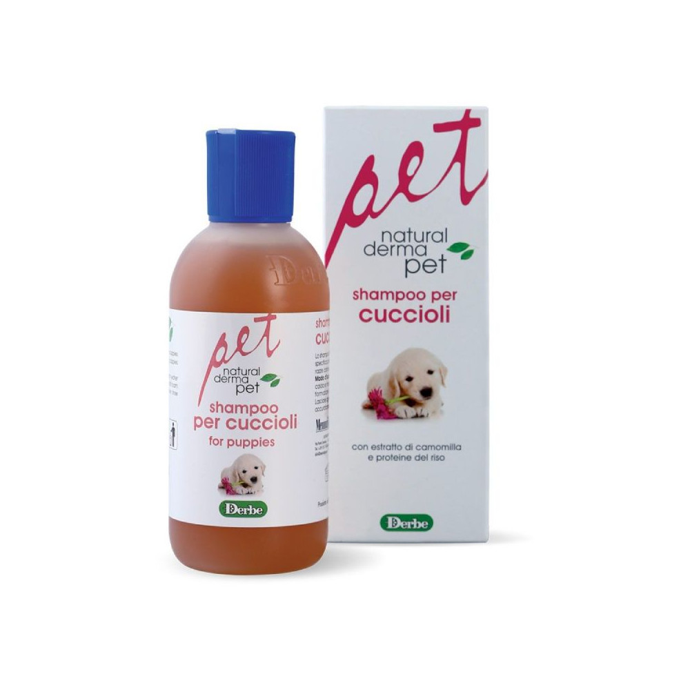 NATURAL DERMA PET BAGNO SHAMPOO CUCCIOLI formato da 200ml