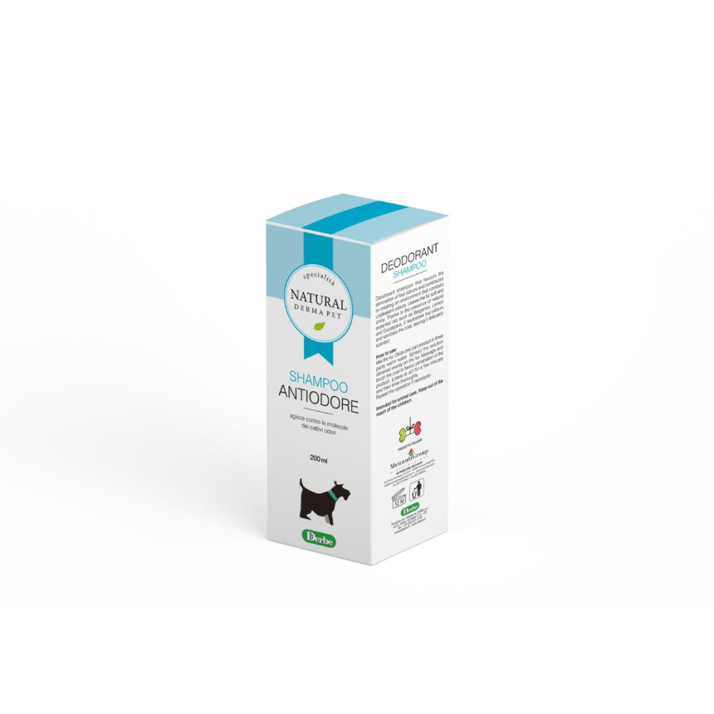 NATURAL DERMA PET SPRAY ANTIODORE formato da 200ml