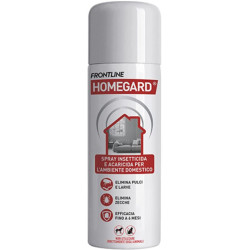 Frontline Homegard – Spray Insetticida e Acaricida per Ambienti Domestici, Bomboletta da 250 ml