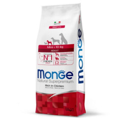Monge Natural Superpremium Dog All Breeds Adult Monoprotein Pollo con Riso 7,5Kg